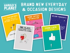 Bring a smile to your day with new Harold's Planet designs
